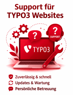 Illustration TYPO3 Support