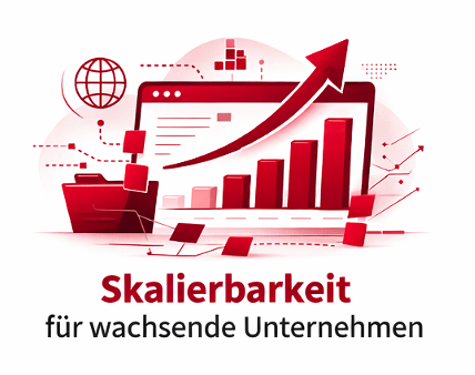 Illustration Skalierbarkeit